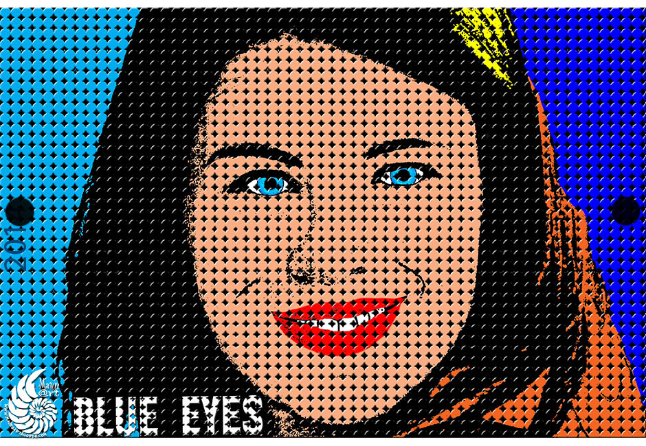 blue eyes